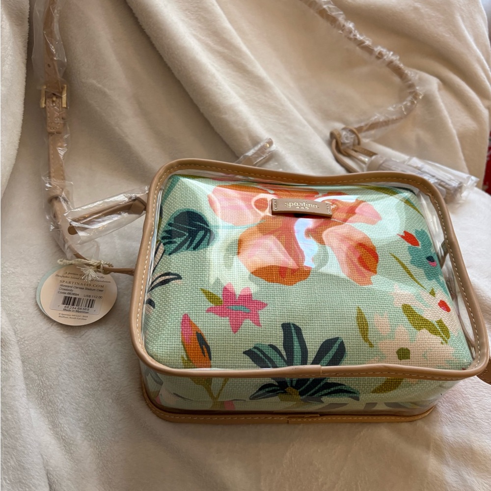 Spartina 449 Moreland Clarissa stadium clear crossbody